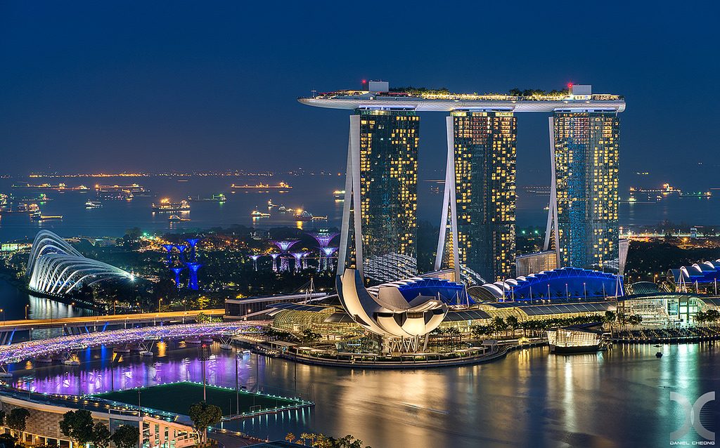 Marina bay sands сингапур